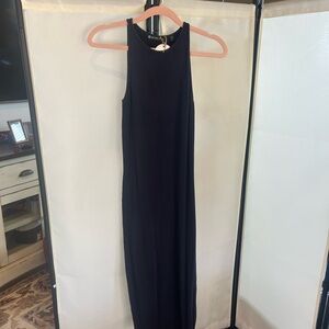 Athleta Elegant Black Maxi Dress